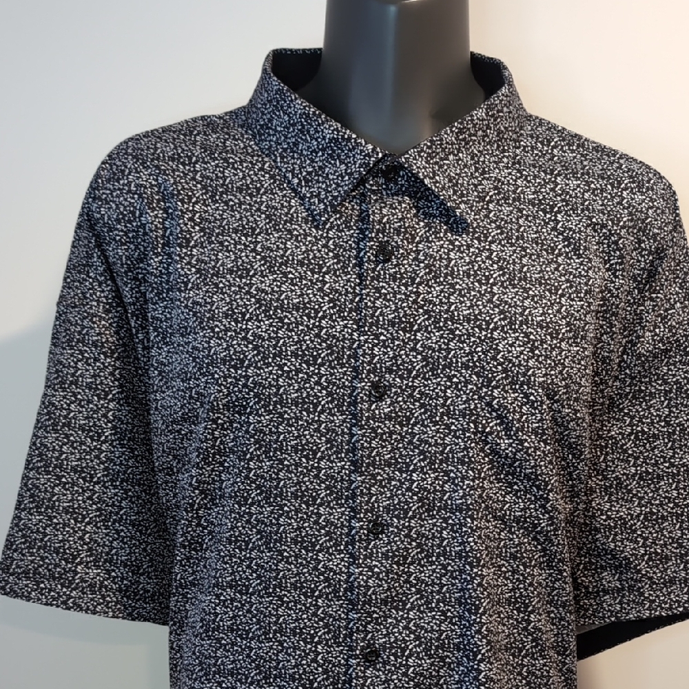 Soul Of London Black and White Patterned Shirt
